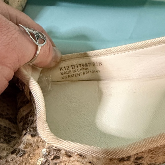 Cole Haan Air Morgan Snakeskin Ballet Flats - Picture 8 of 8